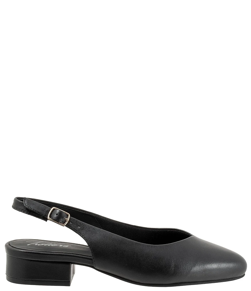 Trotters Jessa Leather Slingback Pumps
