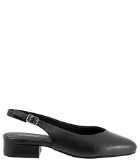 Trotters Jessa Leather Slingback Pumps
