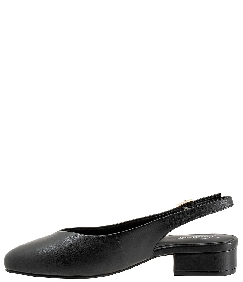 Trotters Jessa Leather Slingback Pumps