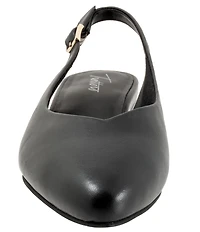 Trotters Jessa Leather Slingback Pumps