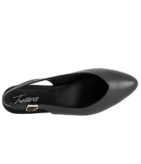 Trotters Jessa Leather Slingback Pumps