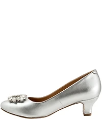 Trotters Kate Bridal Jewel Ornament Leather Dress Pumps