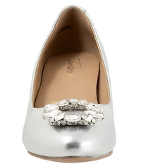 Trotters Kate Bridal Jewel Ornament Leather Dress Pumps
