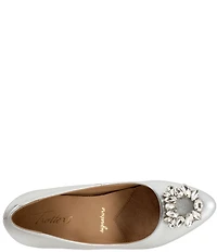 Trotters Kate Bridal Jewel Ornament Leather Dress Pumps