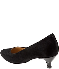 Trotters Kiera Suede Kitten Heel Pumps