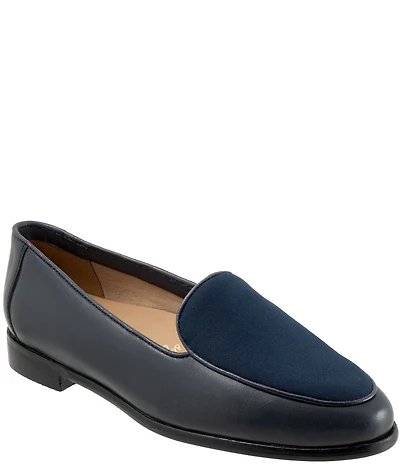 Trotters Layla Leather and Suede Loafers