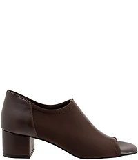 Trotters Lennon Peep Toe Block Heel Pumps