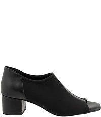 Trotters Lennon Peep Toe Block Heel Pumps