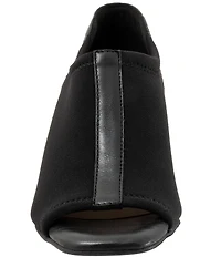 Trotters Lennon Peep Toe Block Heel Pumps