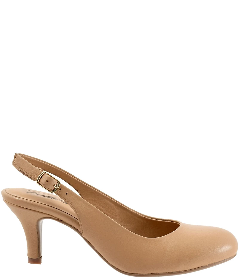 Trotters Lexi Leather Slingback Pumps