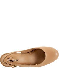 Trotters Lexi Leather Slingback Pumps