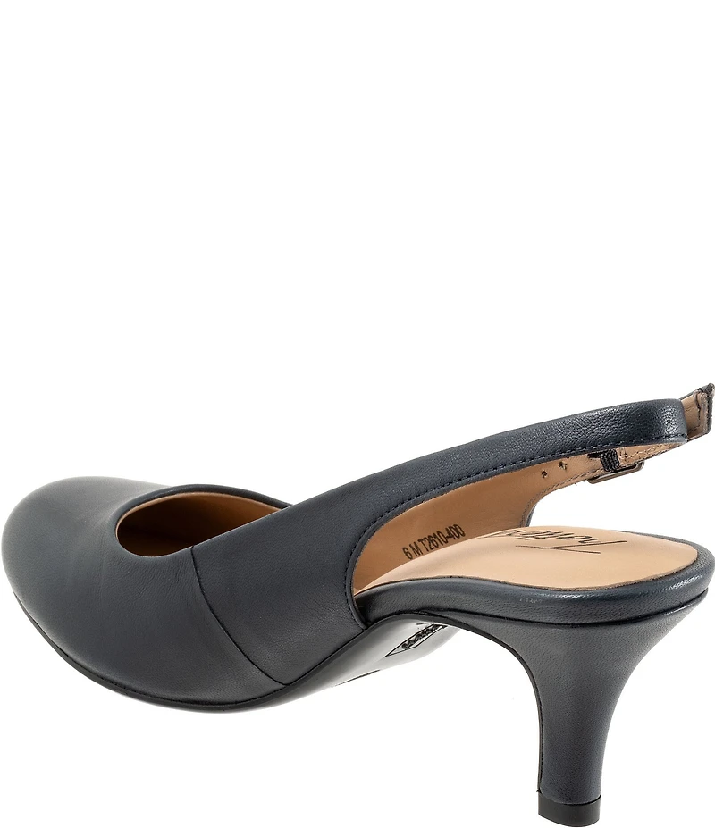Trotters Lexi Leather Slingback Pumps