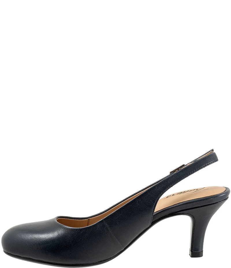 Trotters Lexi Leather Slingback Pumps