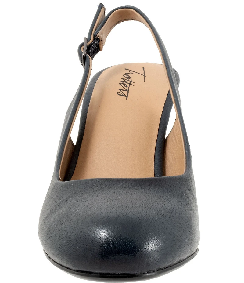 Trotters Lexi Leather Slingback Pumps