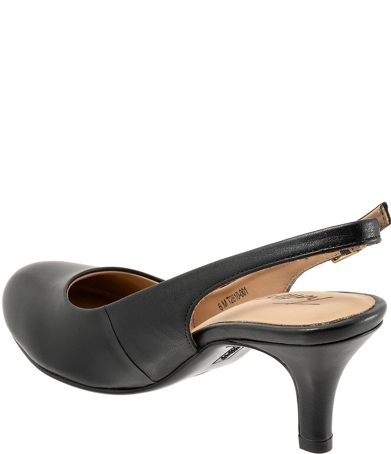 Trotters Lexi Leather Slingback Pumps