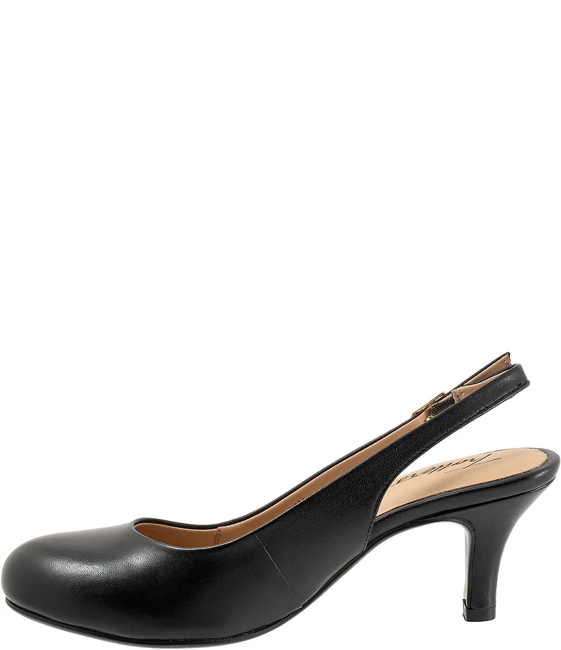 Trotters Lexi Leather Slingback Pumps