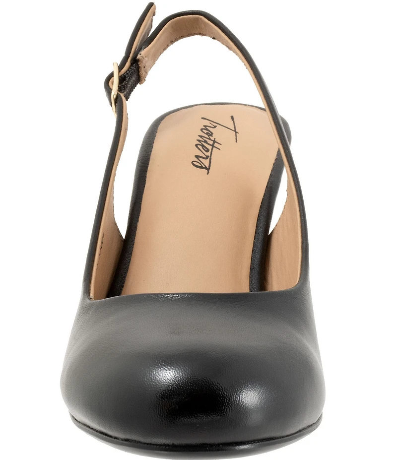 Trotters Lexi Leather Slingback Pumps