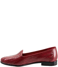 Trotters Liz III Woven Leather Loafers