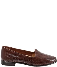 Trotters Liz III Woven Leather Loafers