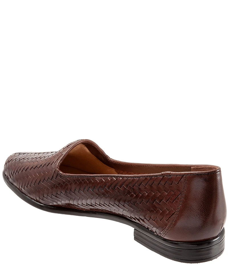 Trotters Liz III Woven Leather Loafers