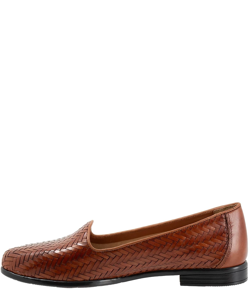 Trotters Liz III Woven Leather Loafers