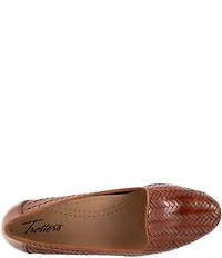 Trotters Liz III Woven Leather Loafers