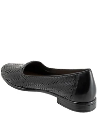 Trotters Liz III Woven Leather Loafers