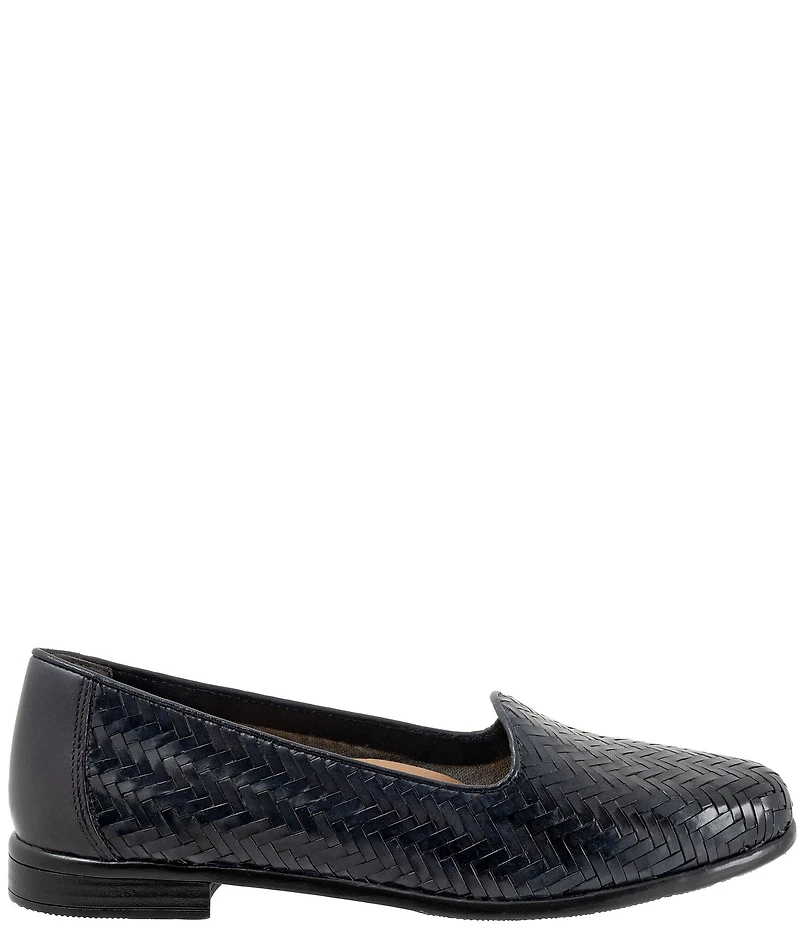 Trotters Liz III Woven Leather Loafers