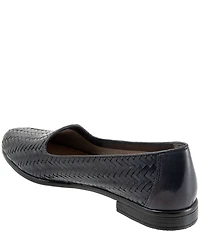 Trotters Liz III Woven Leather Loafers