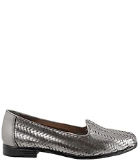 Trotters Liz III Woven Leather Loafers