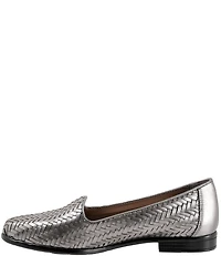 Trotters Liz III Woven Leather Loafers