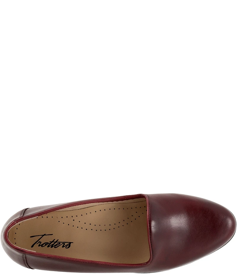 Trotters Liz Lux Leather Slip on Loafers