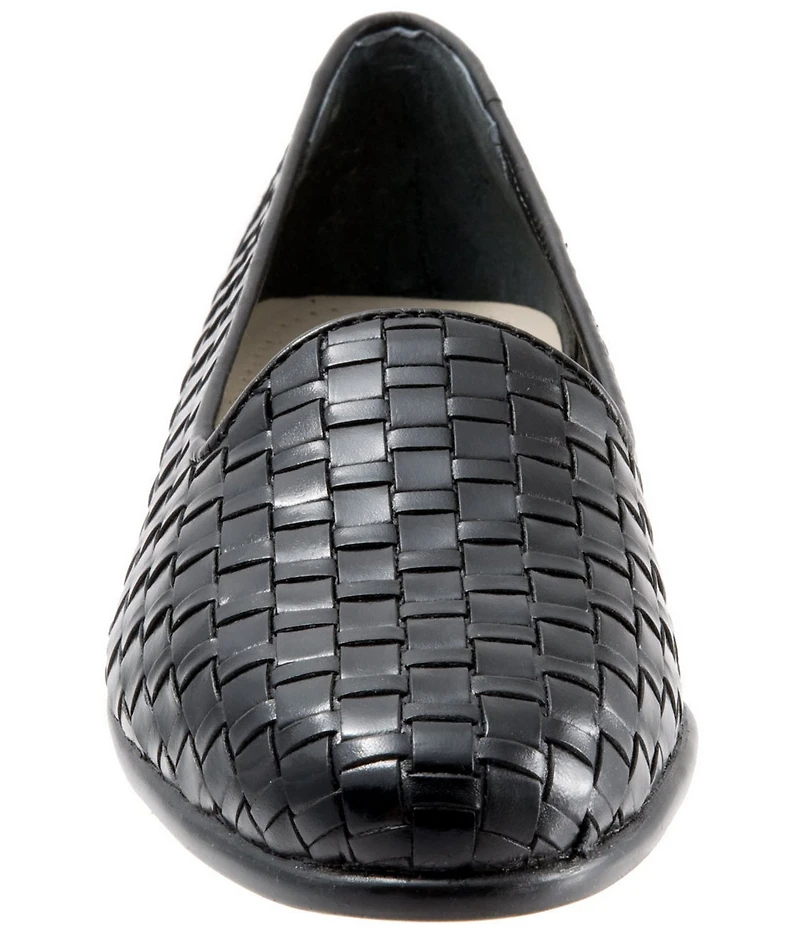 Trotters Liz Woven Leather Loafers