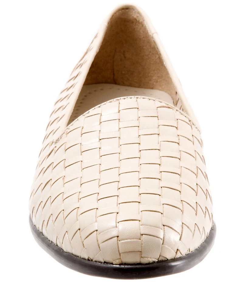 Trotters Liz Woven Leather Loafers
