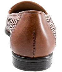 Trotters Liz Woven Leather Loafers