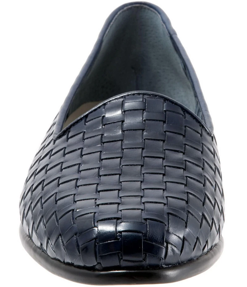 Trotters Liz Woven Leather Loafers