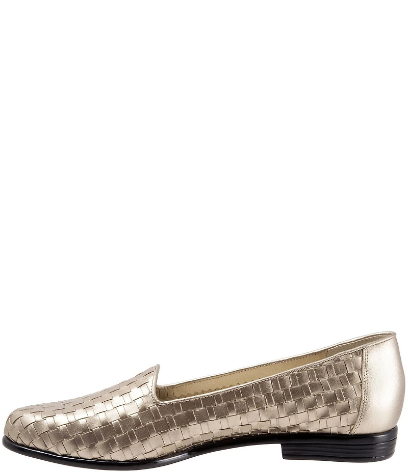 Trotters Liz Woven Leather Loafers