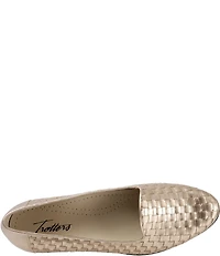 Trotters Liz Woven Leather Loafers