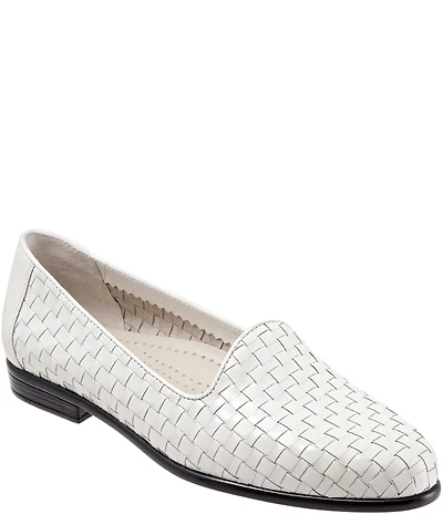Trotters Liz Woven Leather Loafers