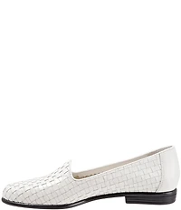Trotters Liz Woven Leather Loafers