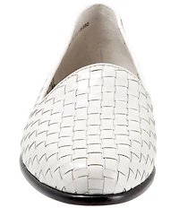 Trotters Liz Woven Leather Loafers