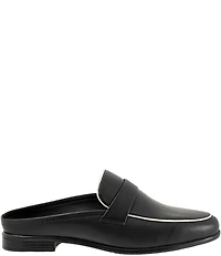 Trotters Lola Leather Piping Mules