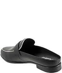 Trotters Lola Leather Piping Mules