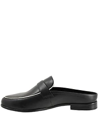 Trotters Lola Leather Piping Mules