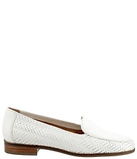 Trotters Lyric Woven Leather Loafers