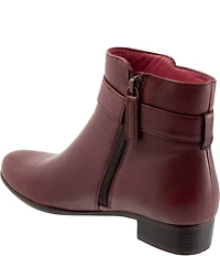 Trotters Melody Leather Hardware Detail Booties
