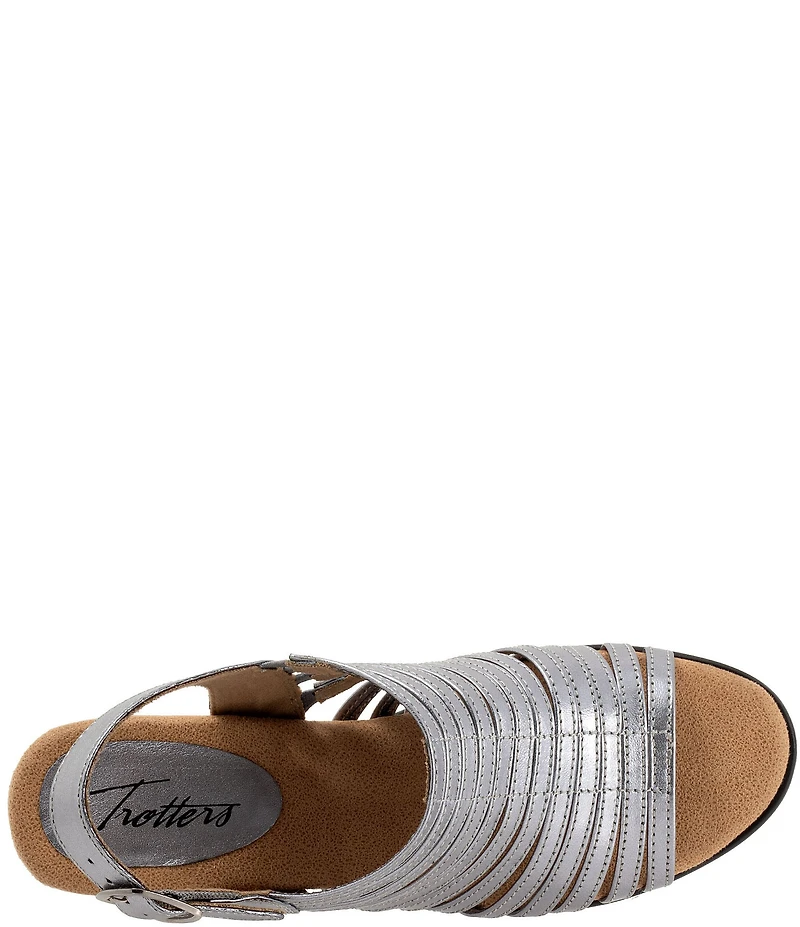 Trotters Midge 2.0 Leather Slingback Sandals
