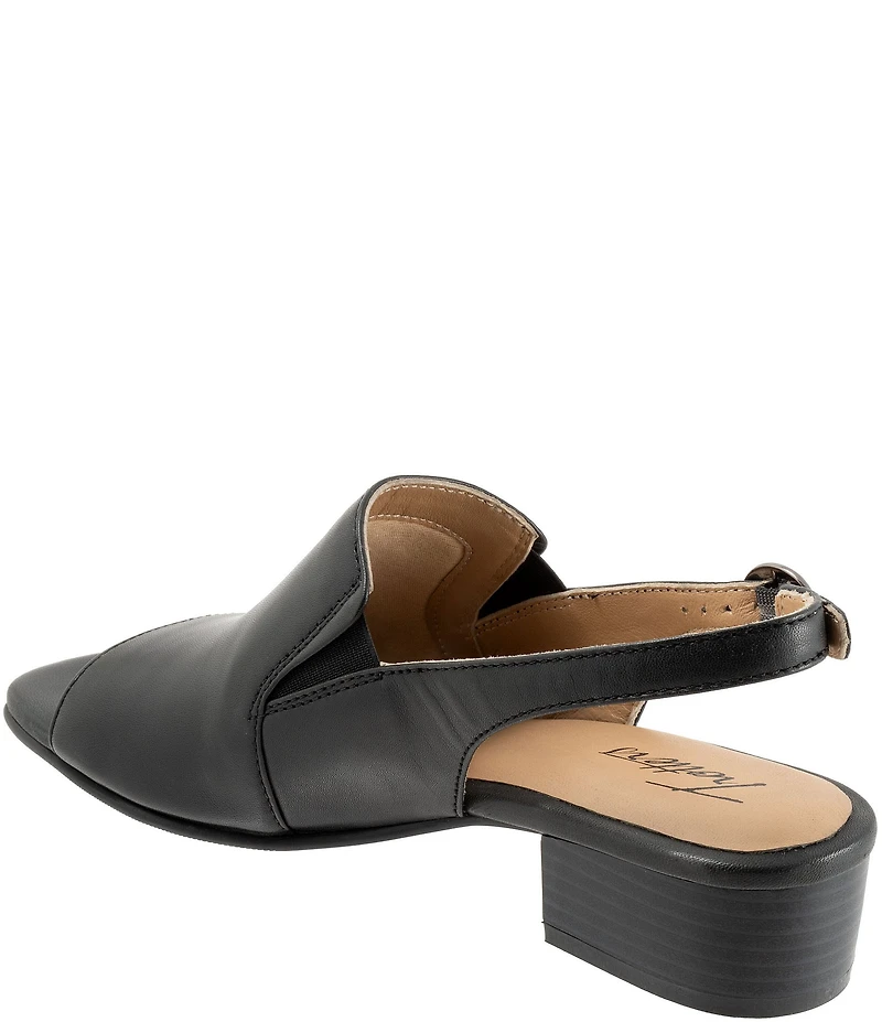 Trotters Nila Leather Sling Back Sandals