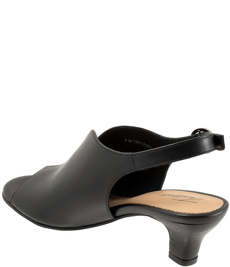 Trotters Norma Leather Slingback Sandals
