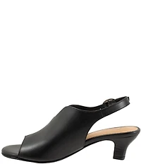Trotters Norma Leather Slingback Sandals